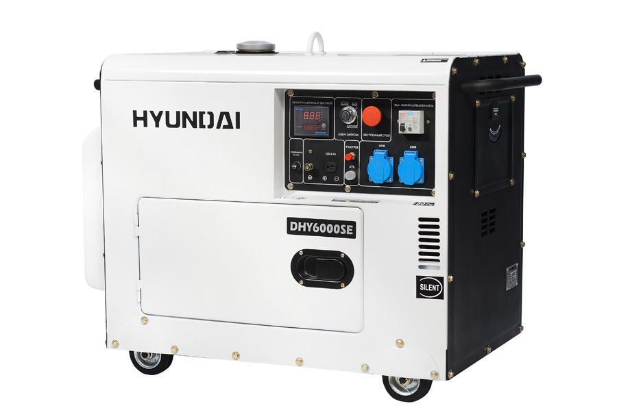 Дизельный генератор HYUNDAI DHY 6000SE 1
