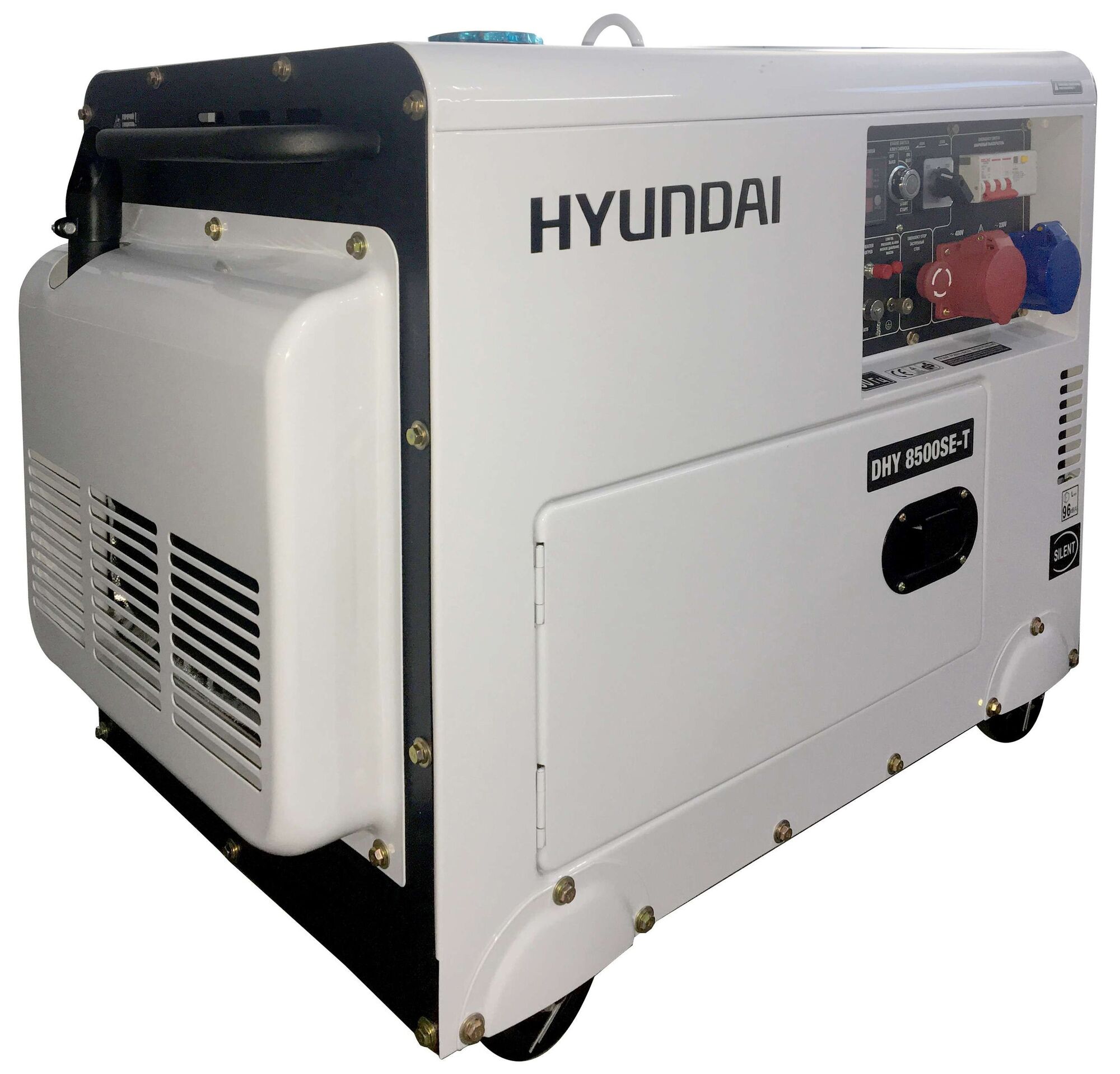Дизельный генератор Hyundai DHY 8500-SE-T HYUNDAI