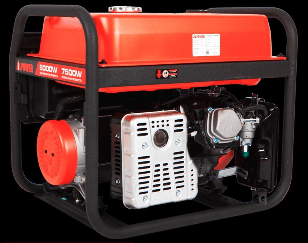 Бензиновый генератор A-iPower A8000EAX (Электростартер) 4