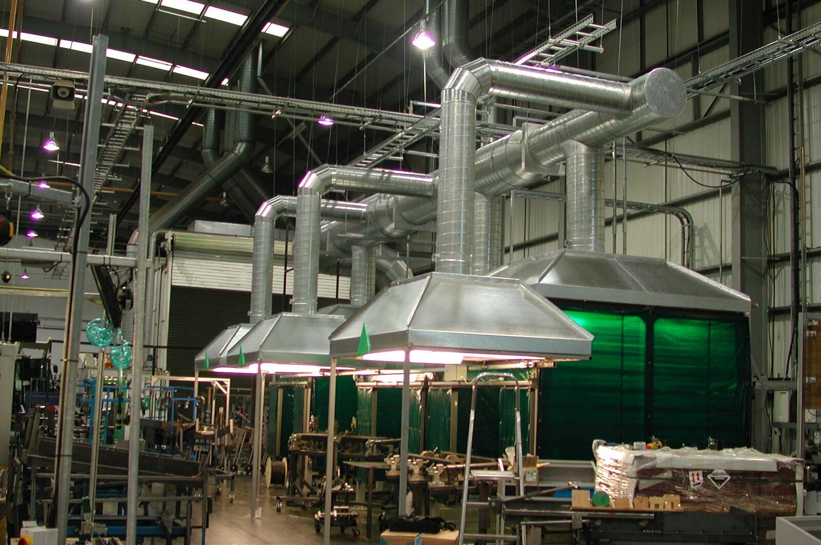 Проектирование и монтаж систем вентиляции фабрики 3