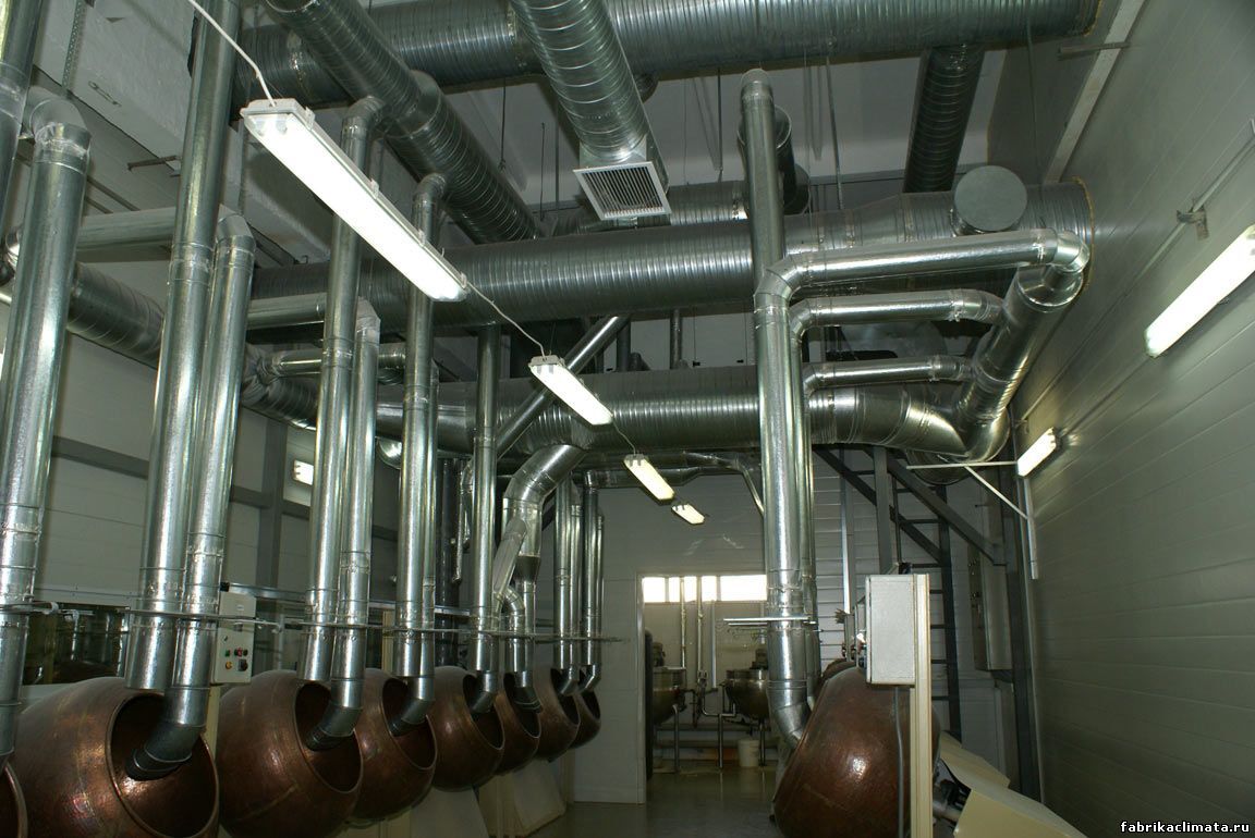 Проектирование и монтаж систем вентиляции фабрики #6