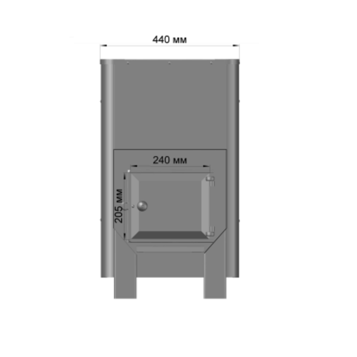 Печь для бани березка 24 размеры