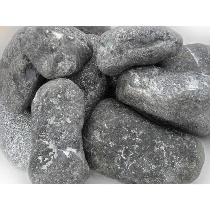 Камень для бани ХРОМИТ обвалованный (ведро) 15 кг (Россия) Аксессуары для саун и бань