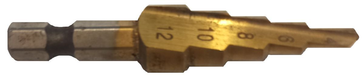 Сверло ступенчатое 4-20 мм по металлу