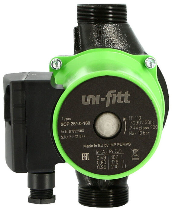 Uni-fitt SCP 25/40 180 циркуляционный насос