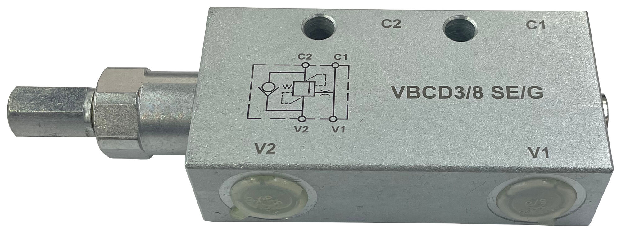 Тормозной клапан односторонний VBCD-G3/8 SE/G