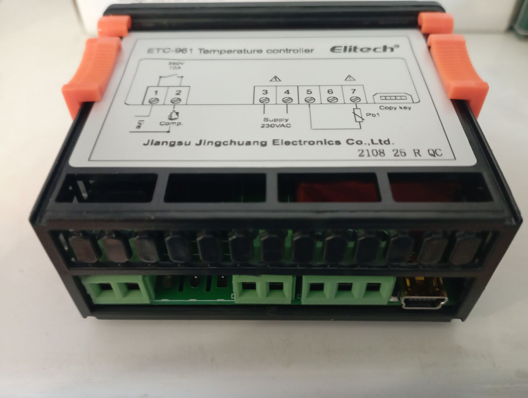 Контроллер холодильный ELITECH ETC 961 + 1 датчик NTC в комплекте, цена в  Краснодаре от компании АРКТИK