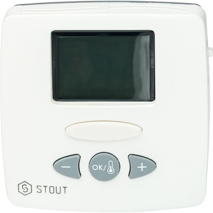 Термостат комнатный электронный STOUT WFHT-LCD с выносным датчиком 1