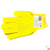 Перчатки Нейлон, ПВХ точка, 13 класс, цвет лимон, L Россия #2