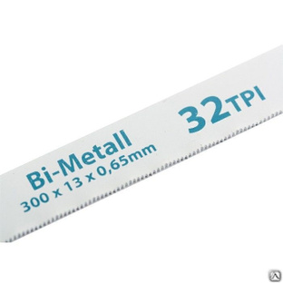 Полотна для ножовки по металлу, 300 мм, 32 TPI, BiM, 2 шт Gross 