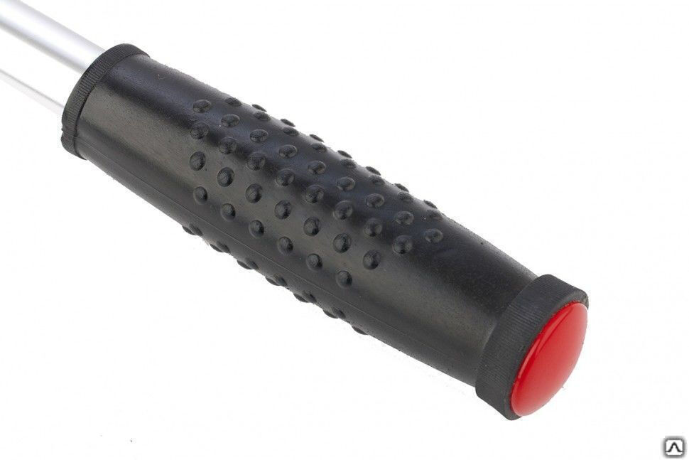 Скребок, 100 мм, фиксированное лезвие, металлическая обрезиненная ручка Matrix 3
