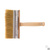 Кисть-ракля, 40 х 150 мм, натуральная щетина, деревянный корпус, деревянная ручка Россия #1
