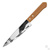 Нож поварской 310 мм, лезвие 180 мм, деревянная рукоятка Hausman #1