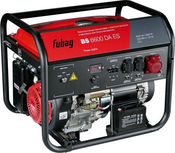 Генератор бензиновый FUBAG BS 6600 DА ES с возможностью автоматизации [838799]