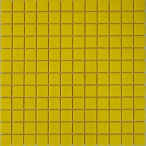 Мозаика стеклянная Reexo M055, цвет: моно, прокрашенный (желтый)