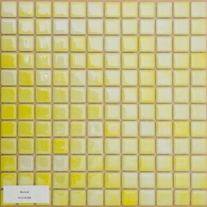 Мозаика стеклянная Reexo M006, цвет: моно, с напылением (желтый)