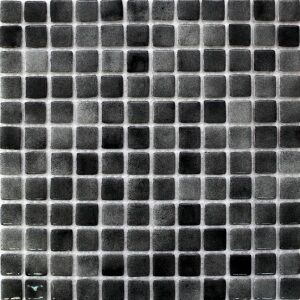 Мозаика стеклянная Reexo M012, цвет: моно, с напылением (черный)