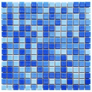Мозаика стеклянная Aquaviva YF-MSLM04, плитка 20x20 мм, лист 327x327 мм (на бумаге)