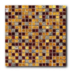 Мозаика из натурального камня Art&Natura Equilibrio 001A (плитка 15x15 мм), лист 300x300 мм (0,81 м2/упак)