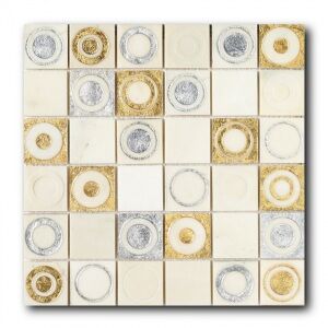 Мозаика из натурального камня Art&Natura Equilibrio 006A (плитка 48x48 мм), лист 300x300 мм (0,81 м2/упак)