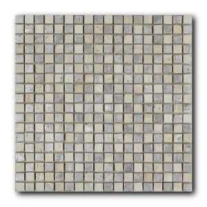 Мозаика из натурального камня Art&Natura Equilibrio 028 (плитка 15x15 мм), лист 300x300 мм (0,81 м2/упак)