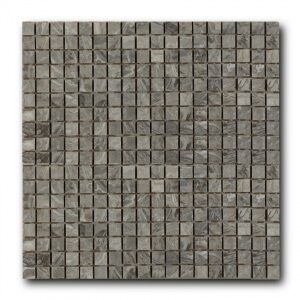 Мозаика из натурального камня Art&Natura Marble Mosaic Bardiglio Extra (плитка 15x15 мм), лист 305x305 мм (0,47 м2/упак.