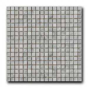 Мозаика из натурального камня Art&Natura Marble Mosaic Bianco Carrara (плитка 15x15 мм), лист 305x305 мм (0,47 м2/упак.)