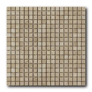 Мозаика из натурального камня Art&Natura Marble Mosaic Botticino Classico (плитка 15x15 мм), лист 305x305 мм (0,47м2)