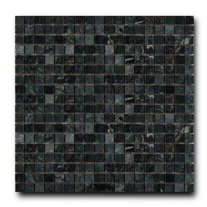 Мозаика из натурального камня Art&Natura Marble Mosaic Green Tinos (плитка 15x15 мм), лист 305x305 мм (0,47 м2/упак.)