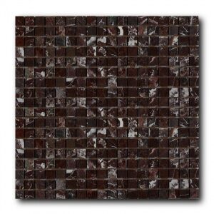 Мозаика из натурального камня Art&Natura Marble Mosaic Rosso Levanto (плитка 15x15 мм), лист 305x305 мм (0,47 м2/упак.)