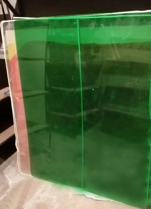 Монолитный поликарбонат МОНОГАЛЬ Зеленый 1,5 мм (1,525х2,05 м)