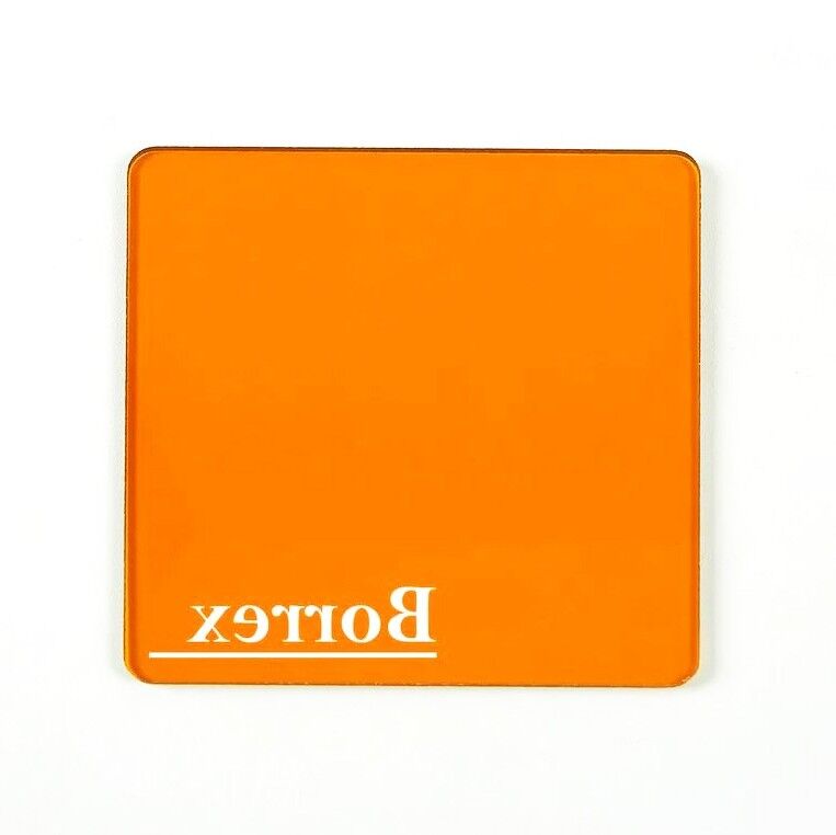 Монолитный поликарбонат BORREX Оранжевый 1,8 мм (3,05*2,05 м)