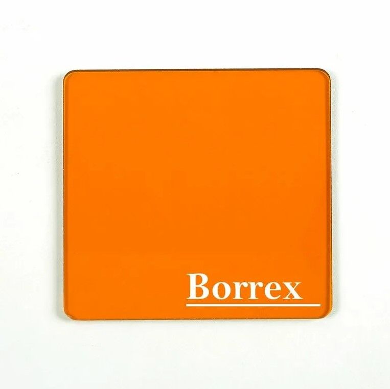 Монолитный поликарбонат BORREX Оранжевый 2 мм (1,525*2,05 м)
