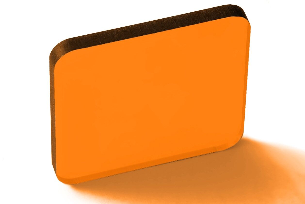 Монолитный поликарбонат BORREX оптимальный Оранжевый 10 мм (1,525*2,05 м) BORREX Оптимальный