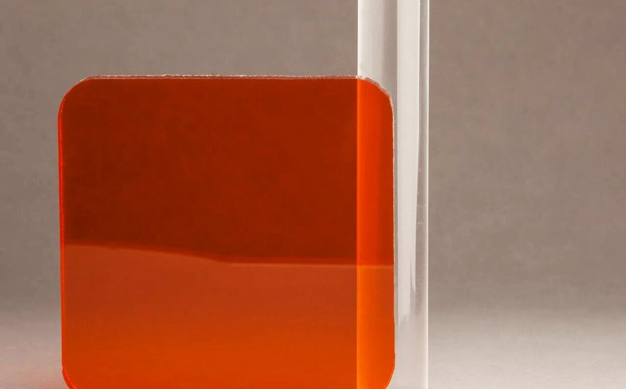 Монолитный поликарбонат BORREX оптимальный Оранжевый 12 мм (1,525*2,05 м) BORREX Оптимальный