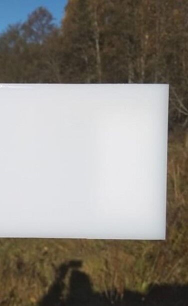 Монолитный поликарбонат МОНОГАЛЬ Белый 1,8 мм (1,525х2,05 м)