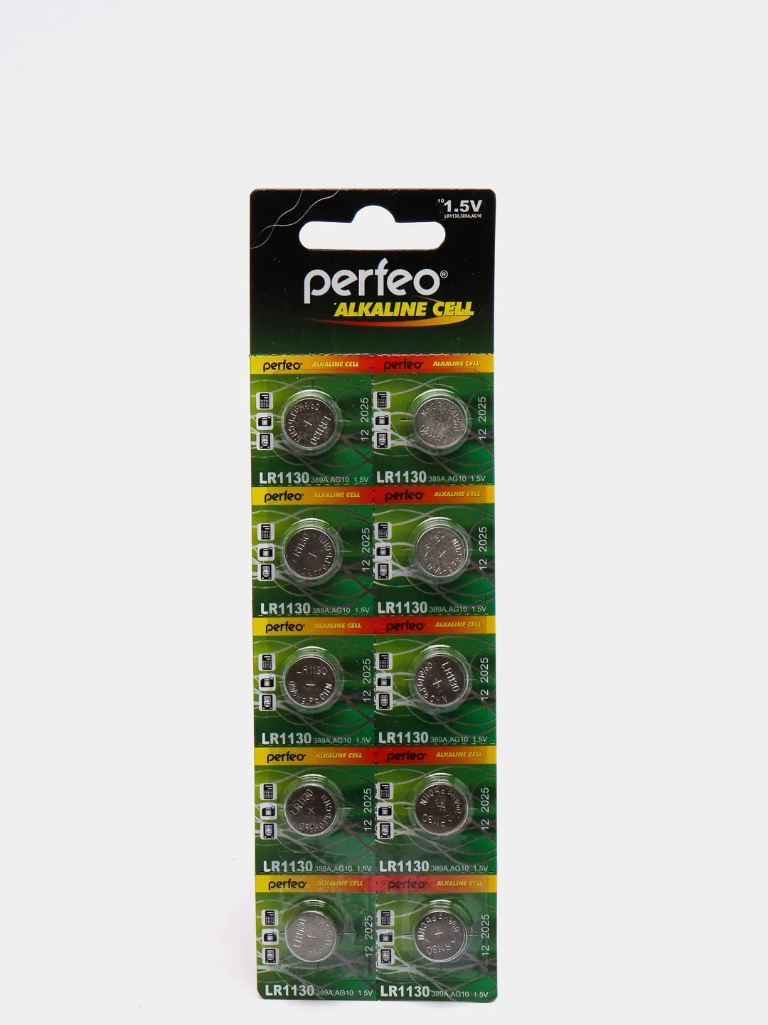 Батарейки Perfeo LR1130/10BL алкалиновые 389A AG10