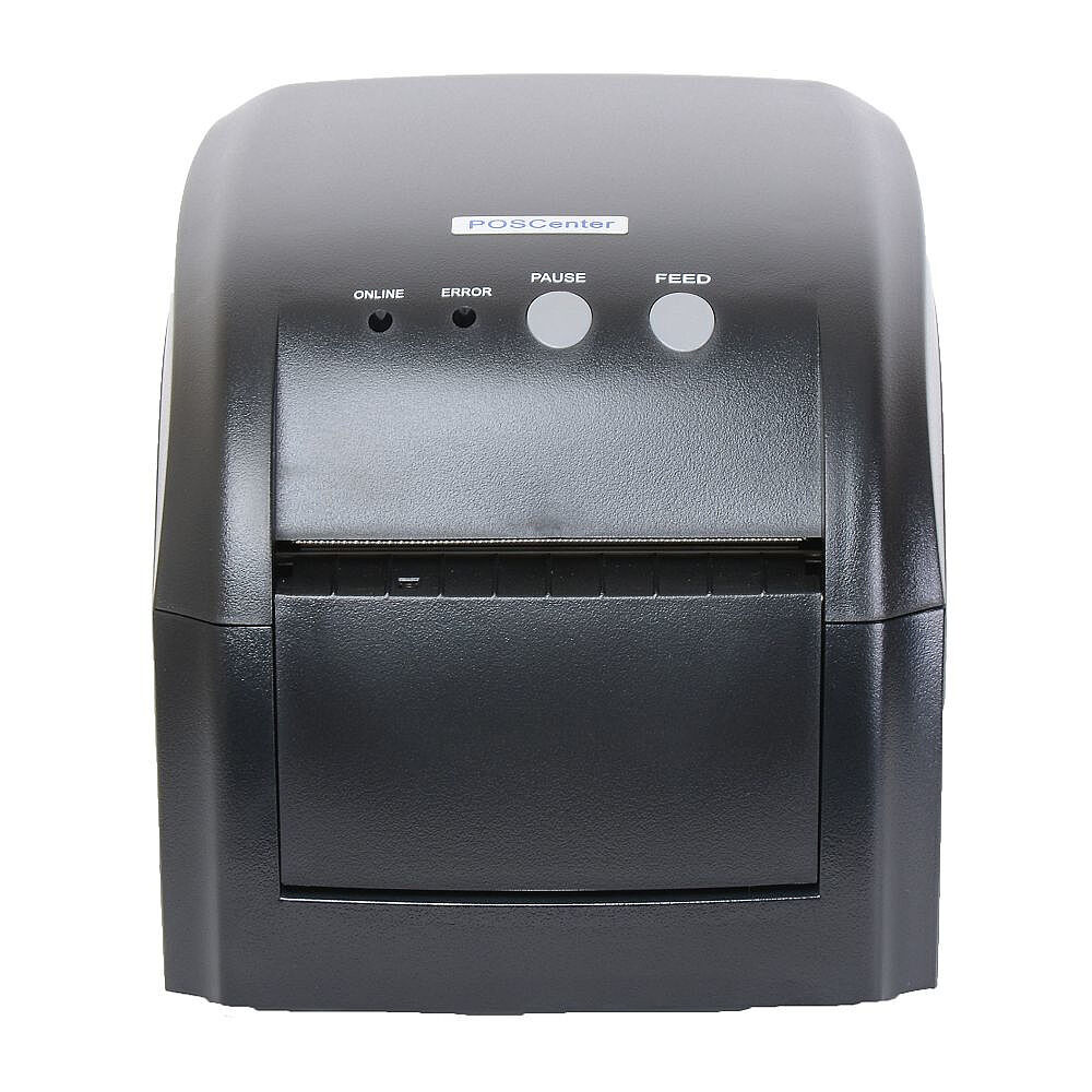 Принтер этикеток POScenter PC-80USE, термо, 203dpi, USB, Ethernet, RS232, черный POSCenter