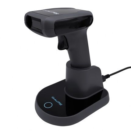 Сканер штрих-кода беспроводной GlobalPOS GP-9600B, Bluetooth, USB, серый/черный