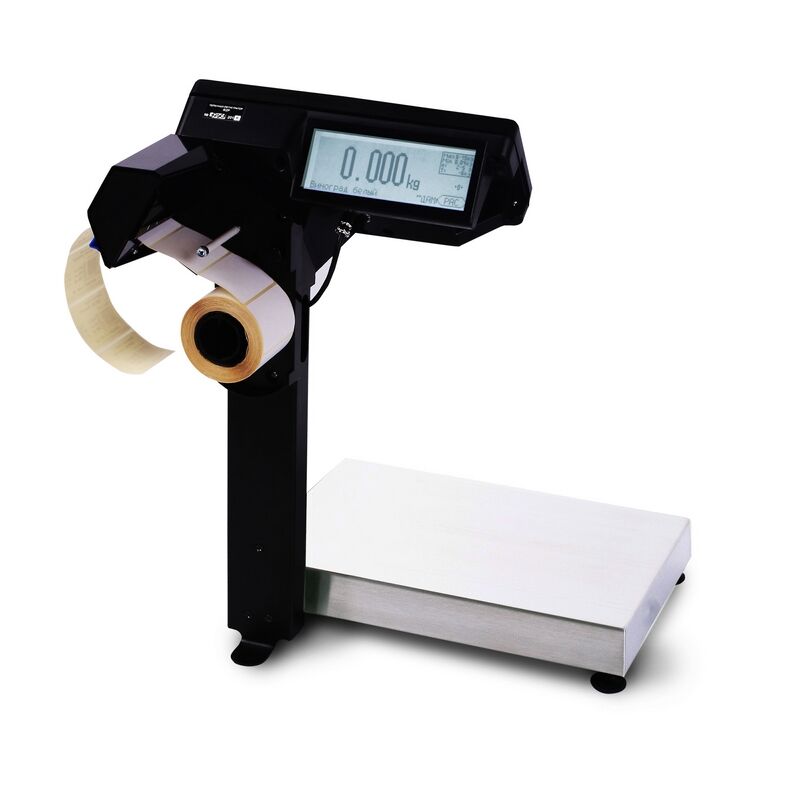 Весы-регистратор с печатью этикетки МАССА МК-32.2-R2P-10 Масса-К