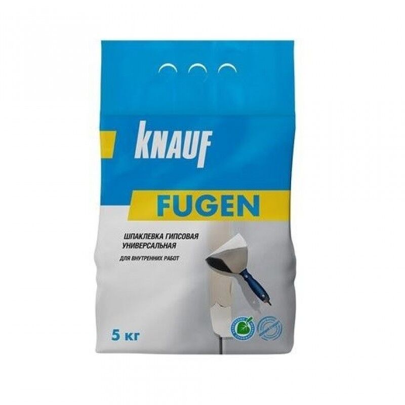 Шпатлевка гипсовая Кнауф Фуген серая 5 кг Knauf Knauf Фуген серая 5 кг