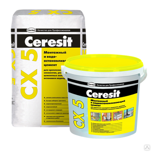Цемент Церезит СХ-5 быстросхватывающийся 25 кг Ceresit (Церезит) Цемент Ceresit СХ-5 