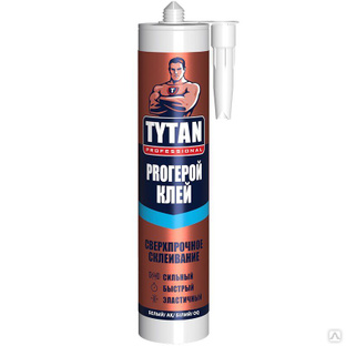 Tytan Professional Монтажный клей PROГЕРОЙ белый 290мл 13901 39850517/191022/0018229, 13901 