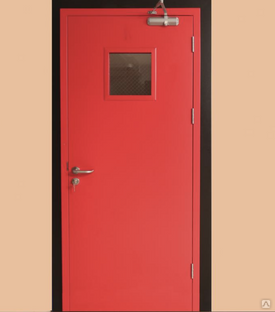 Дверь противопожарная металлическая РКВ EI60 ДПМ-01 