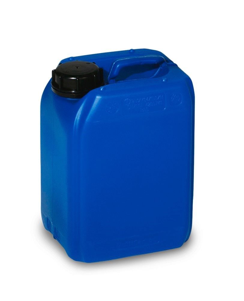 Polythene Canisters 20. Bucket with Soft Grip Handle, 6 litre - Blue.