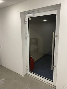 Дверь противопожарная алюминиевая ПСК EIW60 