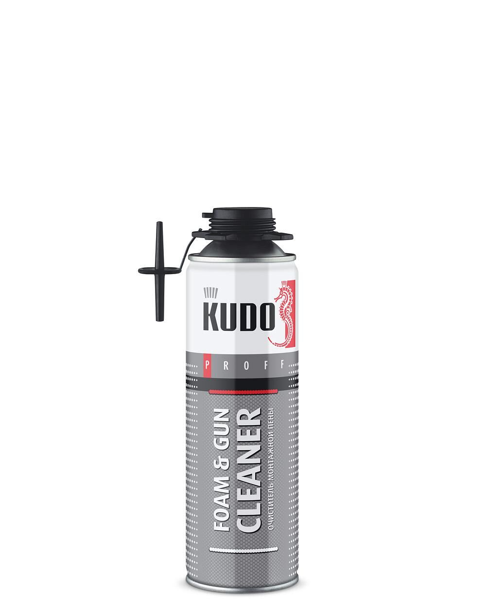 Очиститель монтажной пены FOAM&GUN CLEANER KUPP06С 650мл KUDO