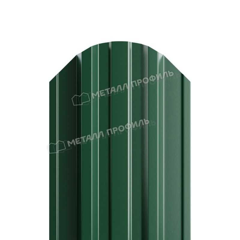 Штакетник Металл Профиль TRAPEZE-O 0,45 Полиэстер RAL 6005 Зеленый мох