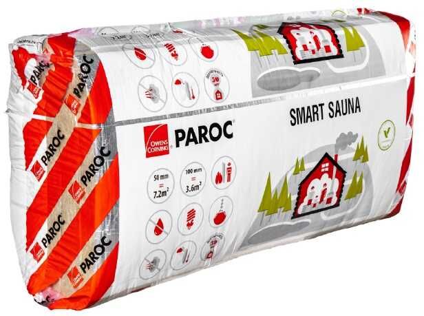 Утеплитель Paroc Smart Sauna 100х600х1200
