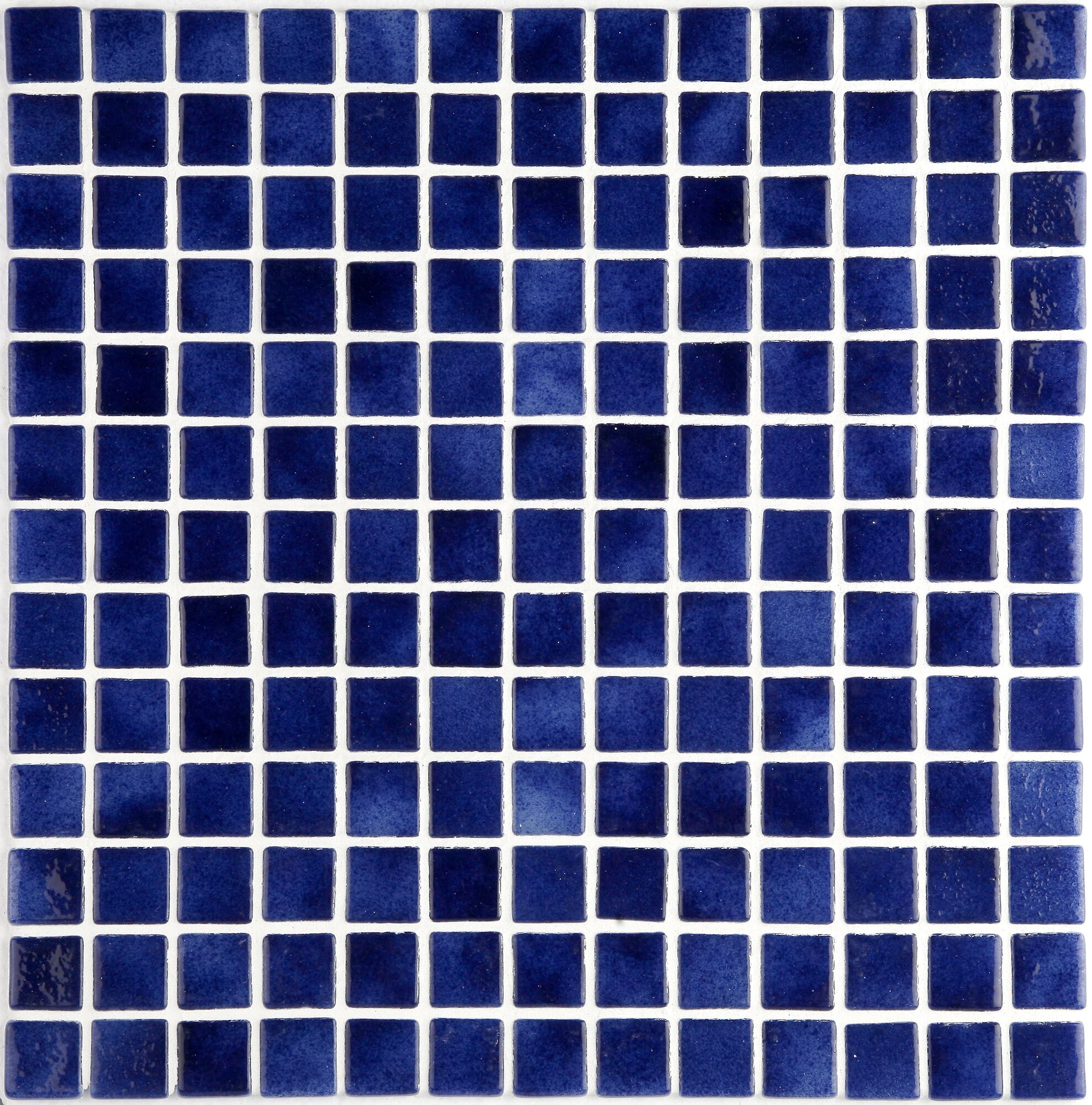 Мозаика стеклянная 2503-D Niebla EZARRI синяя кобальт